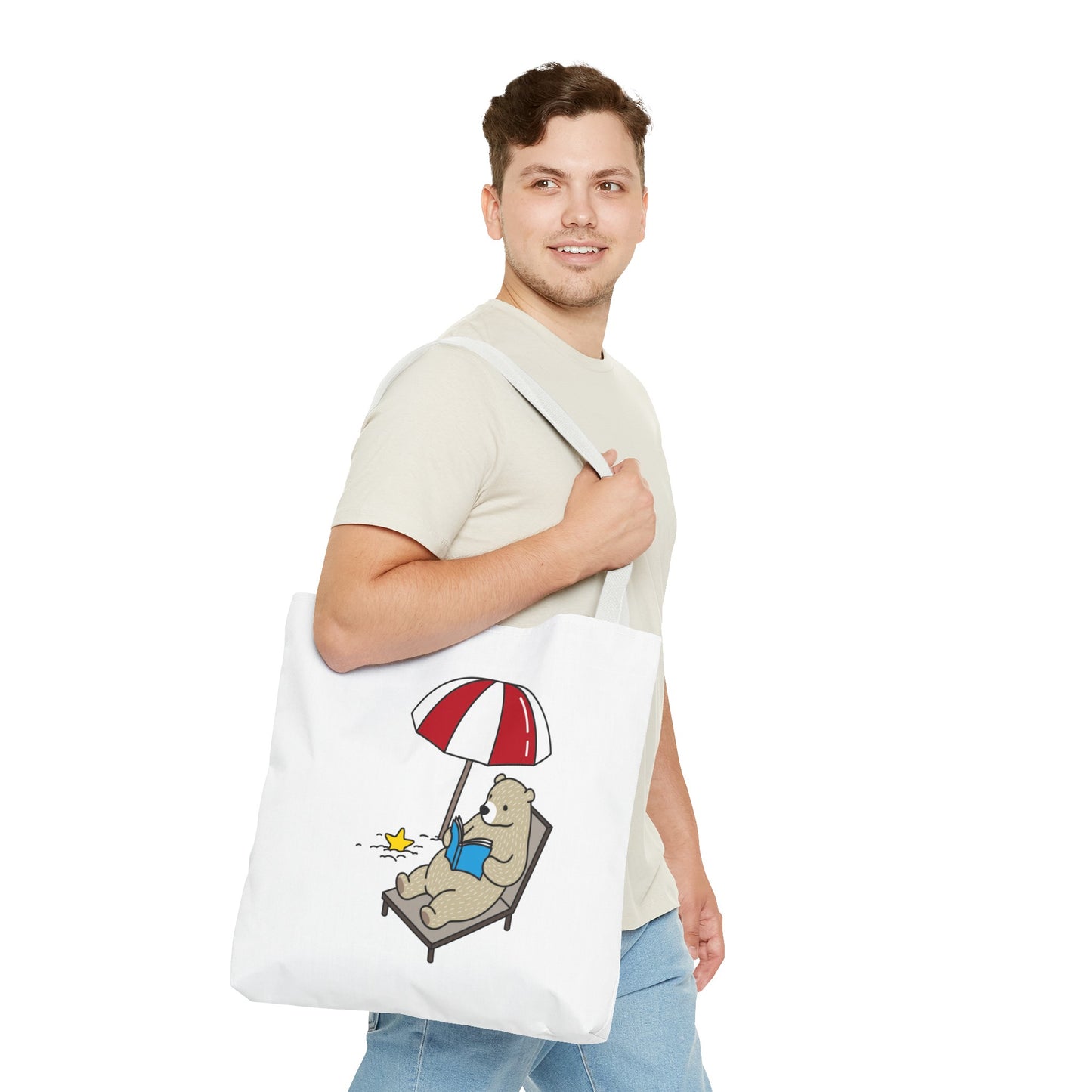 Summer Time Bear. Tote Bag (AOP)