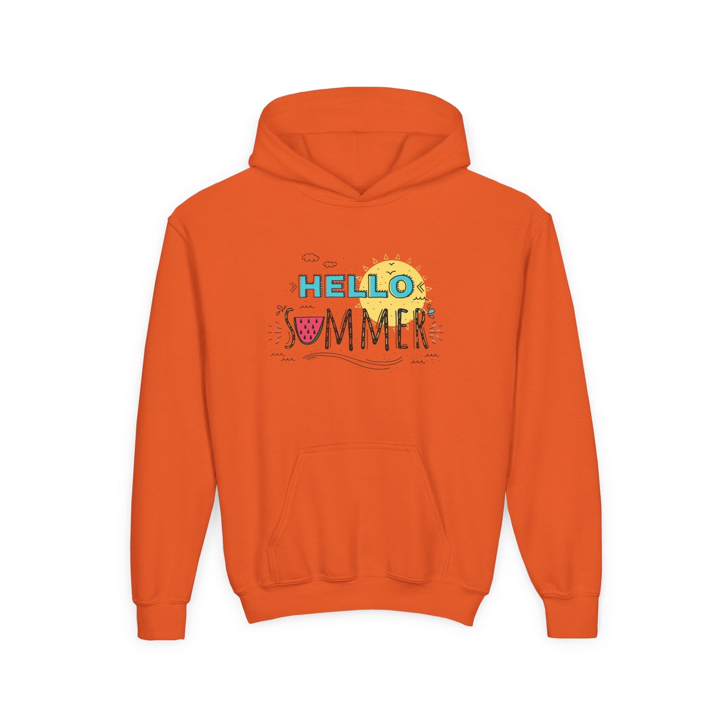 Hello Summer. Kids Hoodie