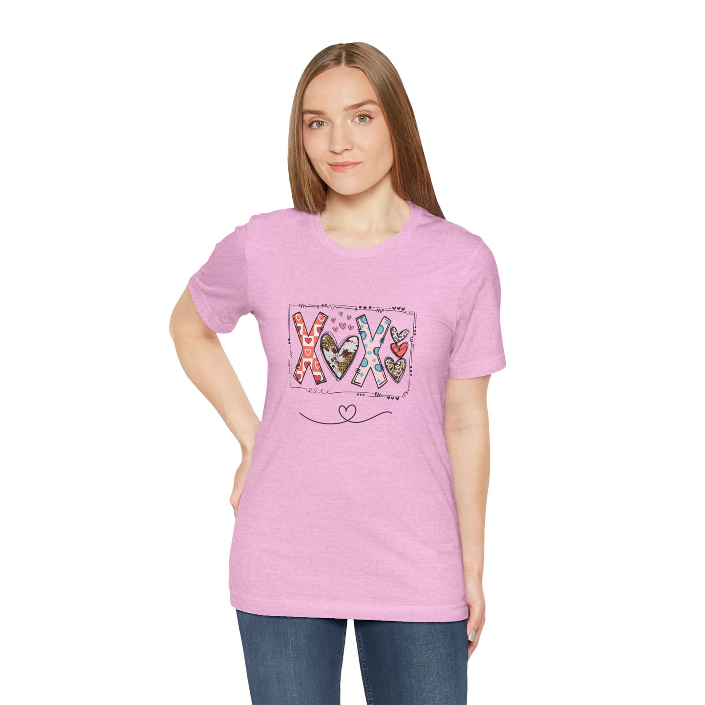 Sign of Love. XOXO.  Women's Unisex Jersey Short Sleeve Tee