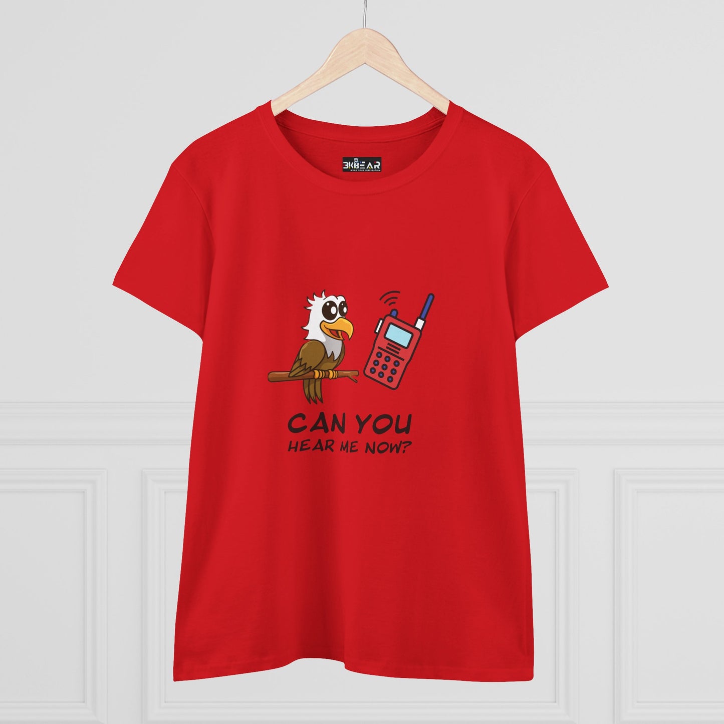 Can You Hear Me Now | Funny Bird Phone Tee