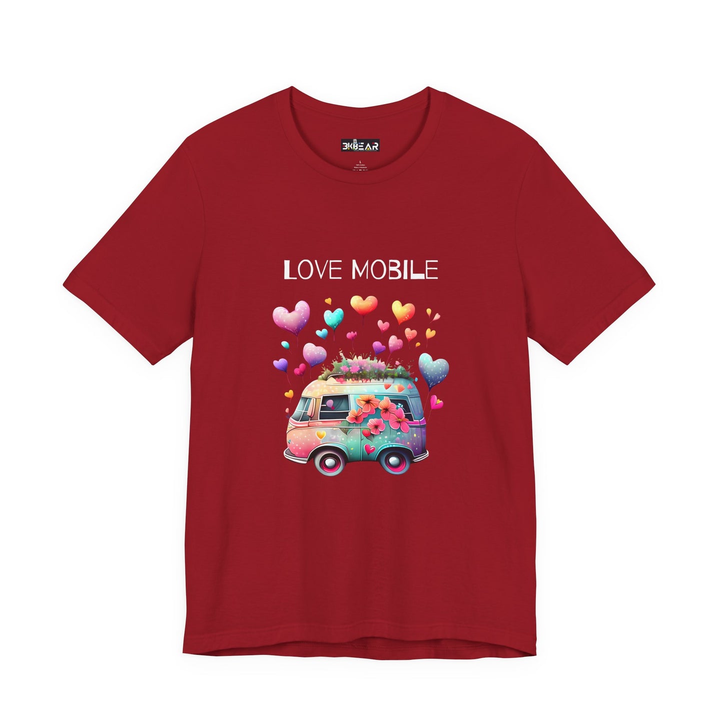Love Mobile.  Unisex Short Sleeve Tee
