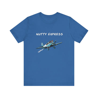 Nutty's Express Delivery. Always On-Time. Unisex Jersey Short Sleeve Tee