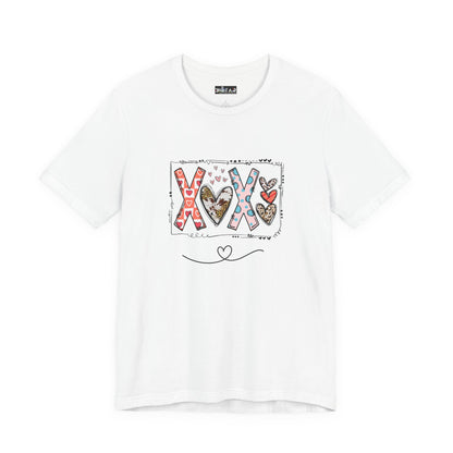 Sign of Love. XOXO.  Women's Unisex Jersey Short Sleeve Tee