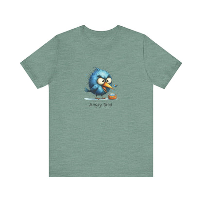 Angry bird. Unisex Jersey Short Sleeve Tee