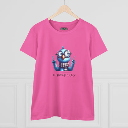 Flight Instructor Women’s T-Shirt - Aviation Pilot Tee
