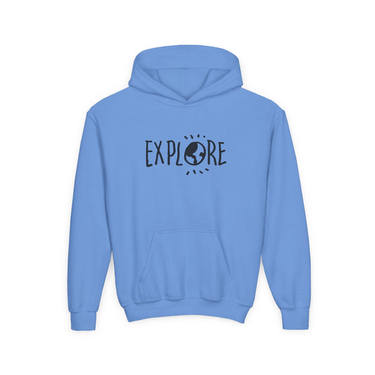 Explore. Kids Hoodie