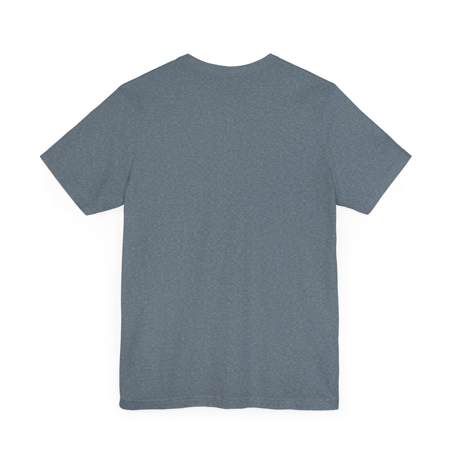 Solid Navy. Unisex Jersey Short Sleeve Tee