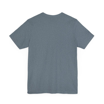 Solid Navy. Unisex Jersey Short Sleeve Tee