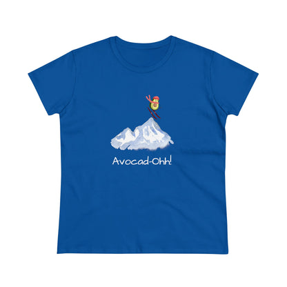 Avocad-Ohh!. Women's Midweight Cotton Tee