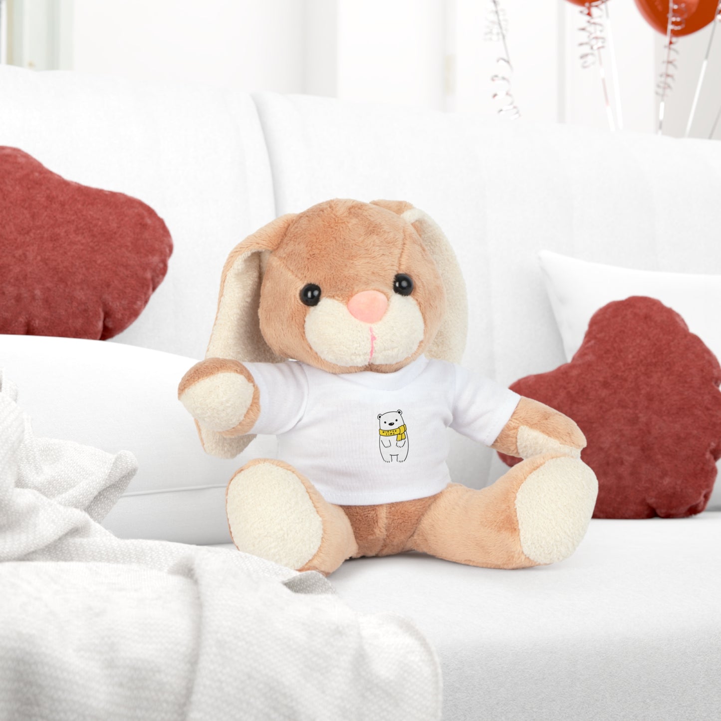 Teddy Bear Plush Toy with T-Shirt