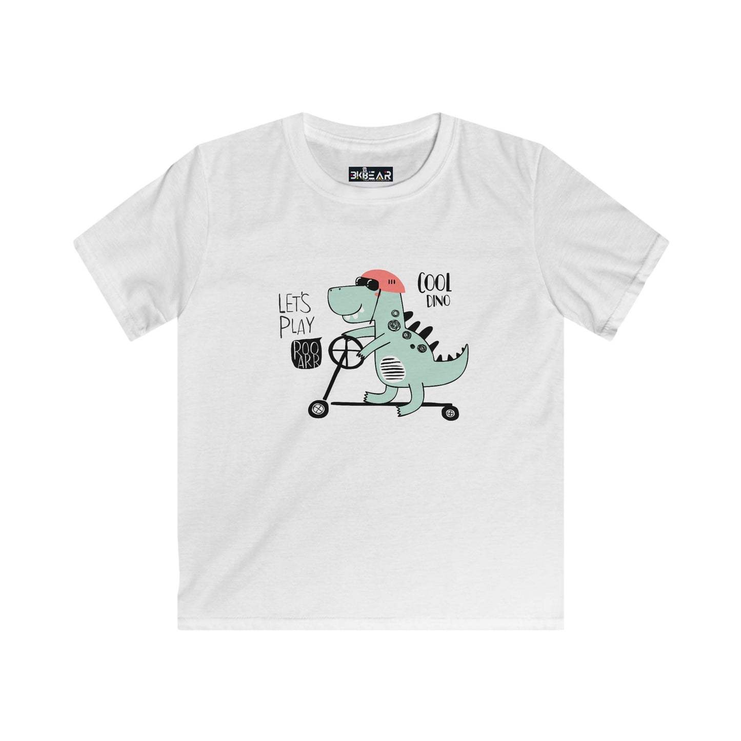 Skateboarding Dino Kids Tee