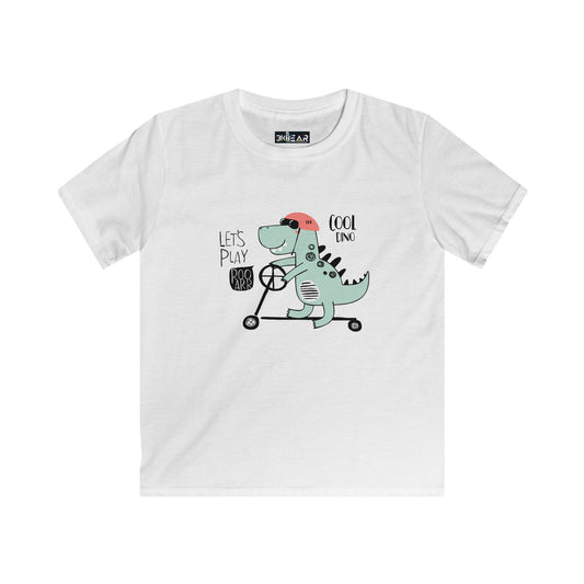 Skateboarding Dino Kids Tee