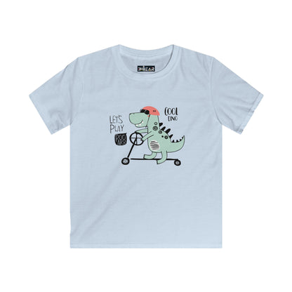 Skateboarding Dino Kids Tee