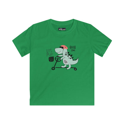 Skateboarding Dino Kids Tee