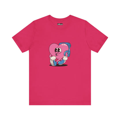 Health Heart. Unisex Jersey Short Sleeve Tee