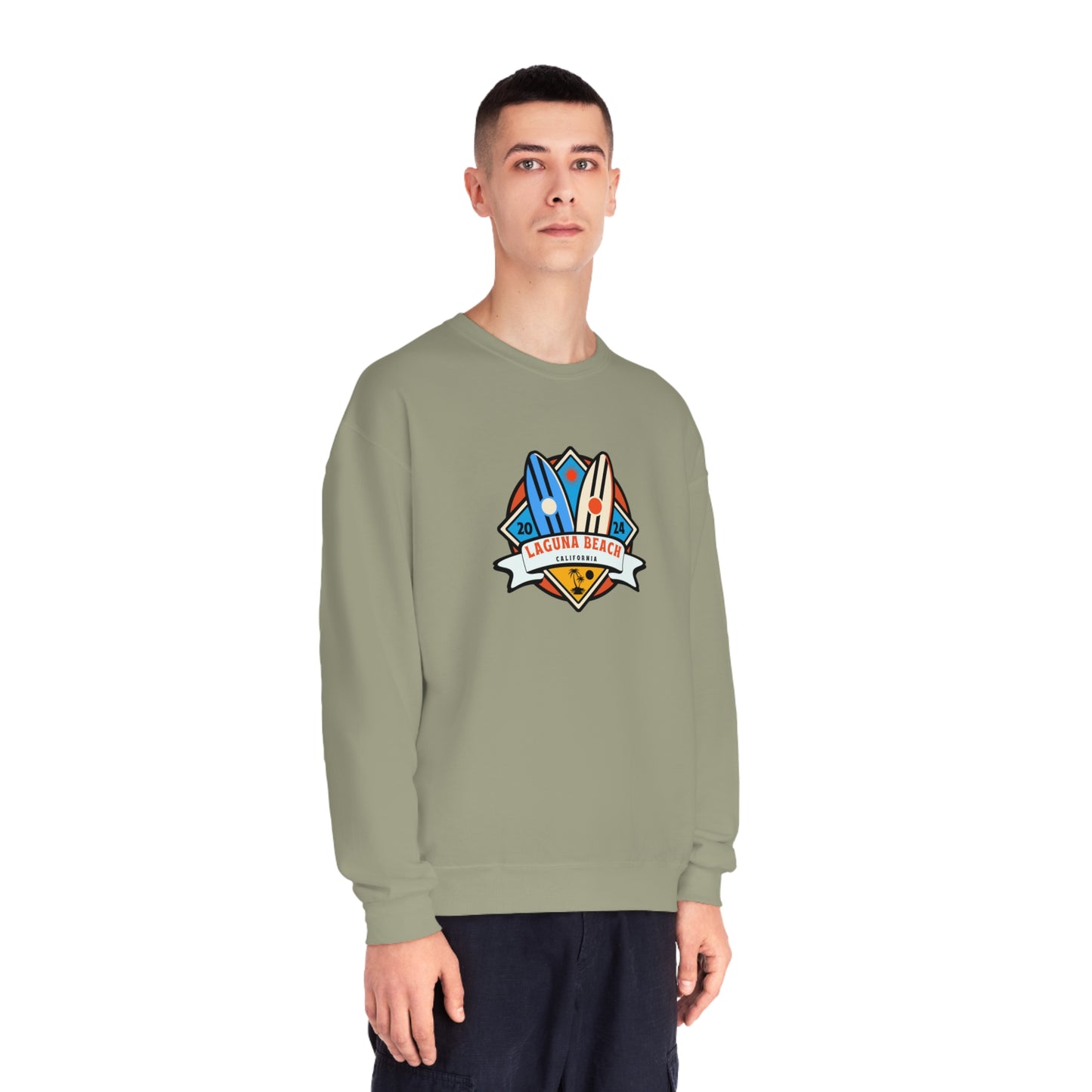 Laguna Beach 2024. Unisex NuBlend® Crewneck Sweatshirt