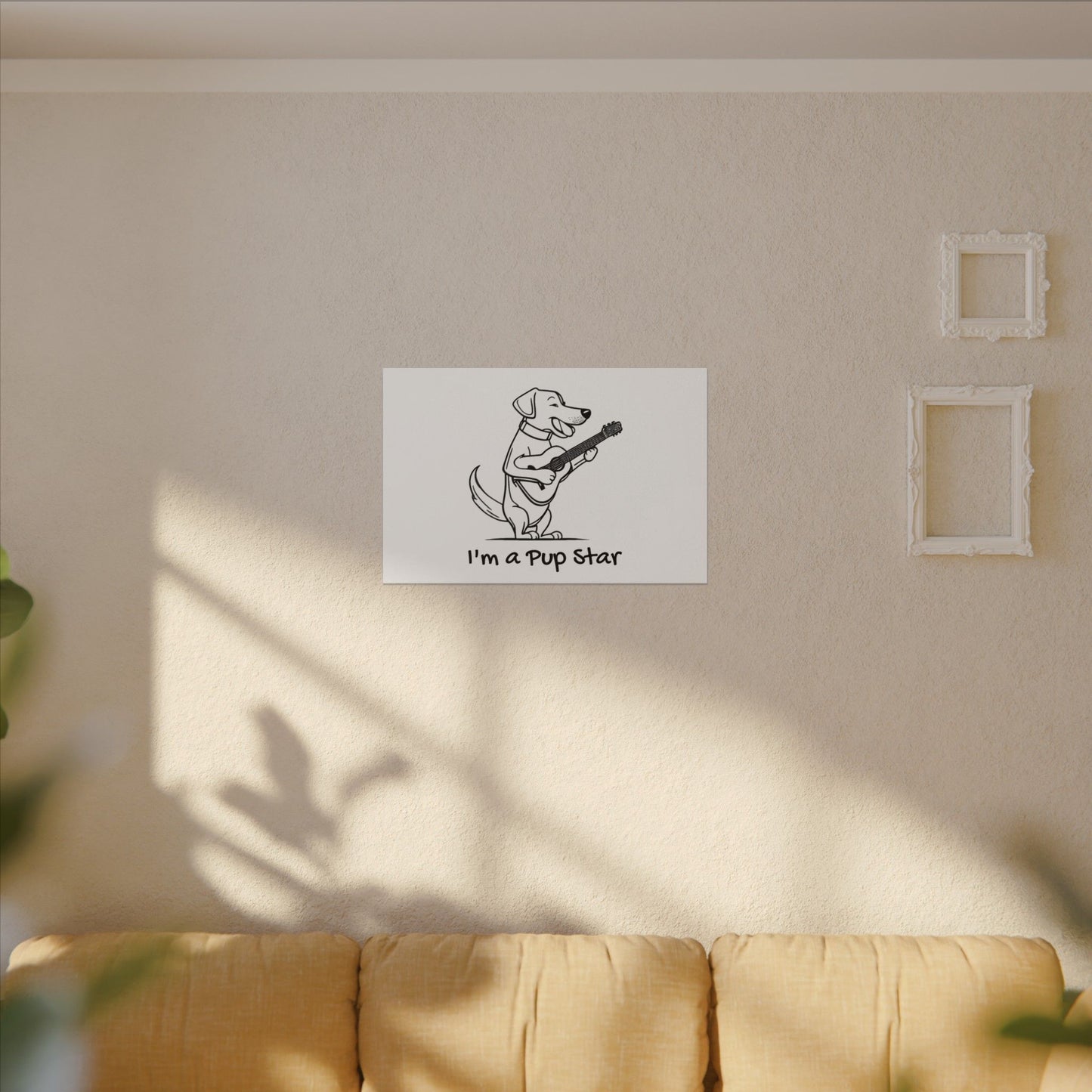 I'm a Pup Star. Canvas Gallery Wraps