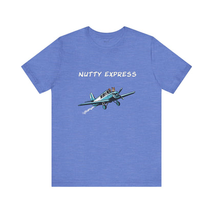 Nutty's Express Delivery. Always On-Time. Unisex Jersey Short Sleeve Tee