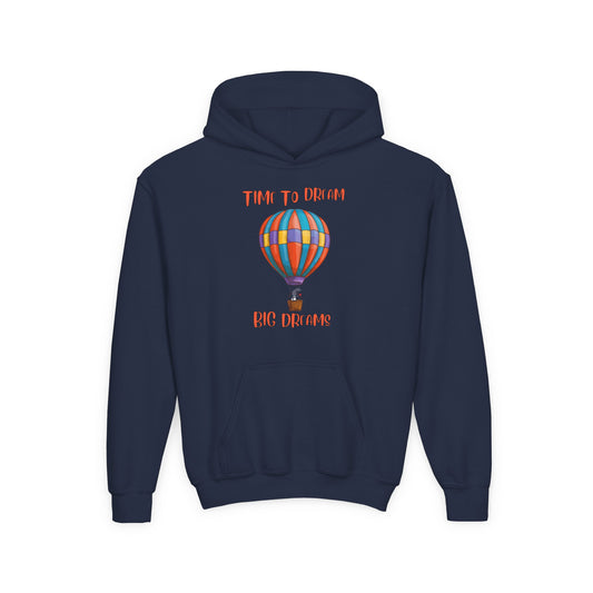Time To Dream Big Dreams.  Kids Hoodie
