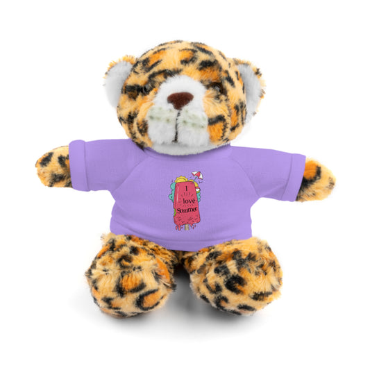 I Love Summer Jaguar. Stuffed Animals with Tee