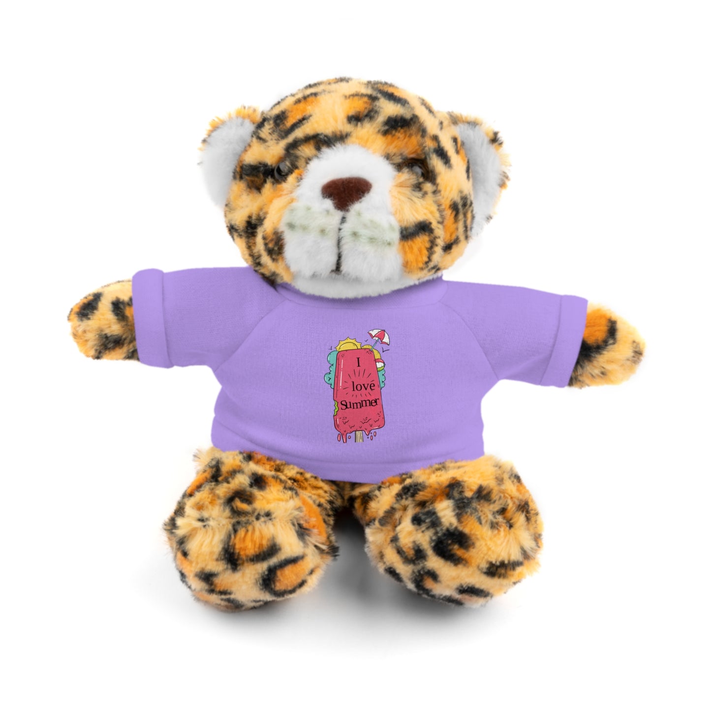 I Love Summer Lion . Stuffed Animals with Tee