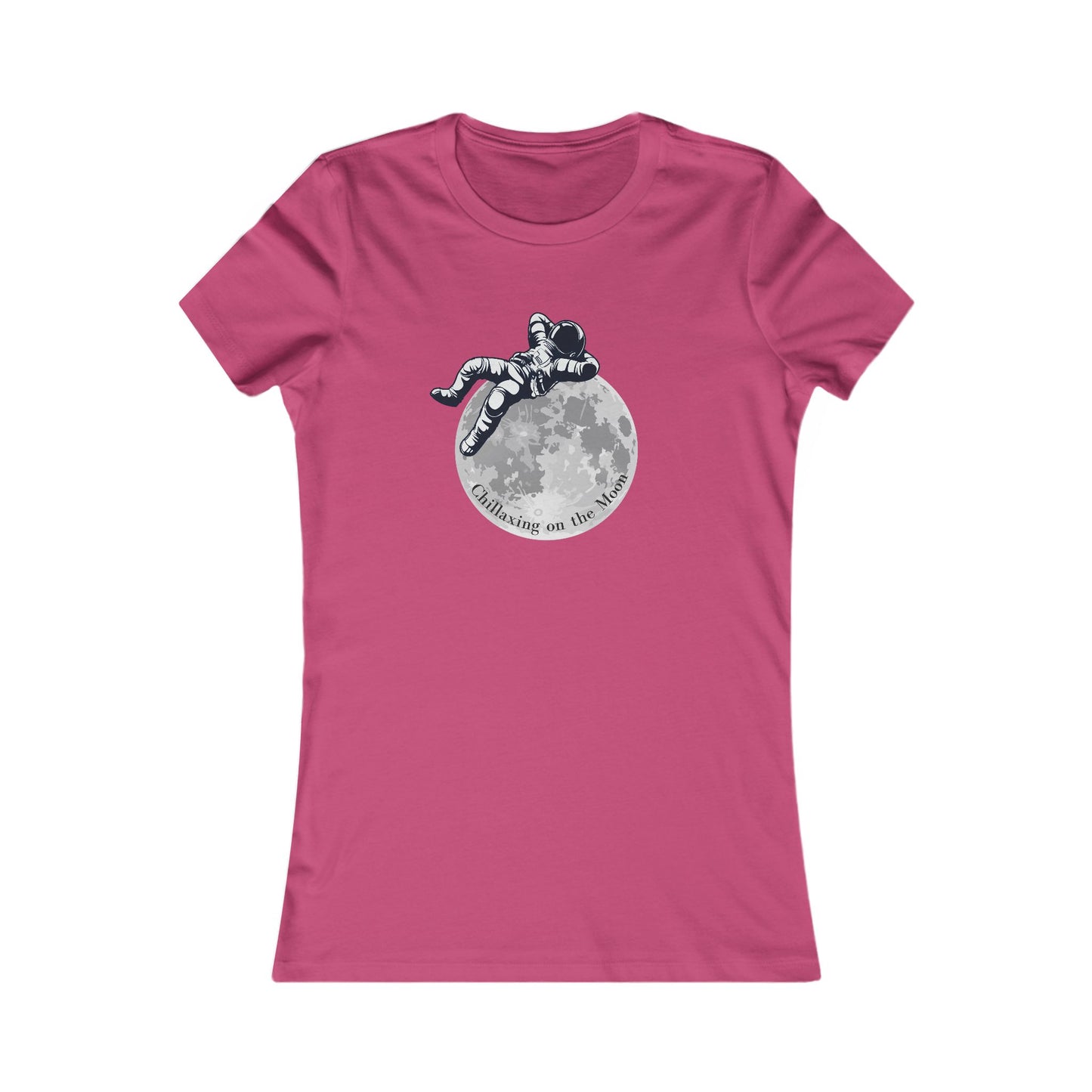 Chillaxing on The Moon.  Women's Favorite Tee