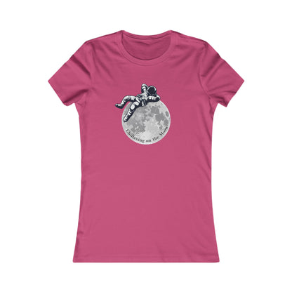 Chillaxing on The Moon.  Women's Favorite Tee