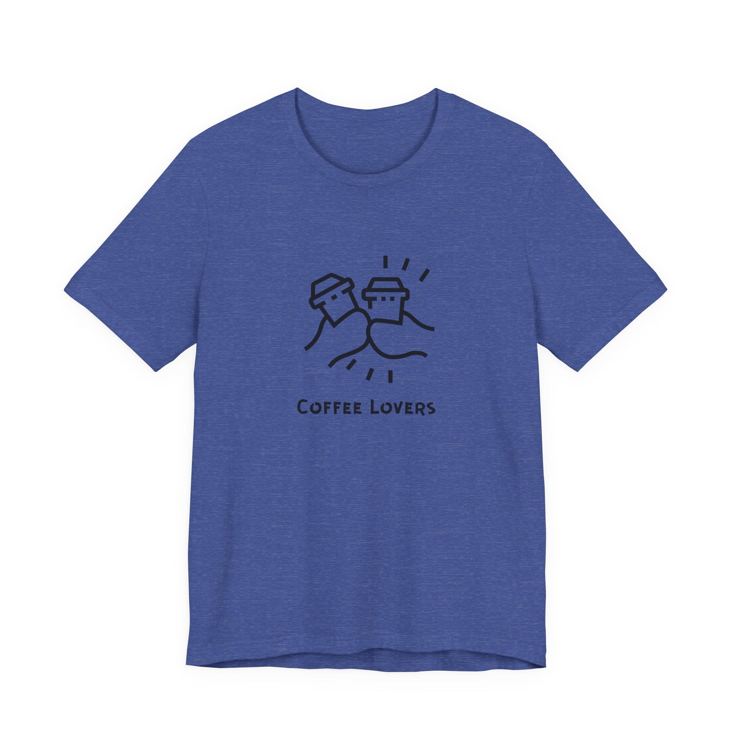 Coffee Lovers Unisex Jersey Tee – Funny Coffee Graphic T-Shirt For Men & Women