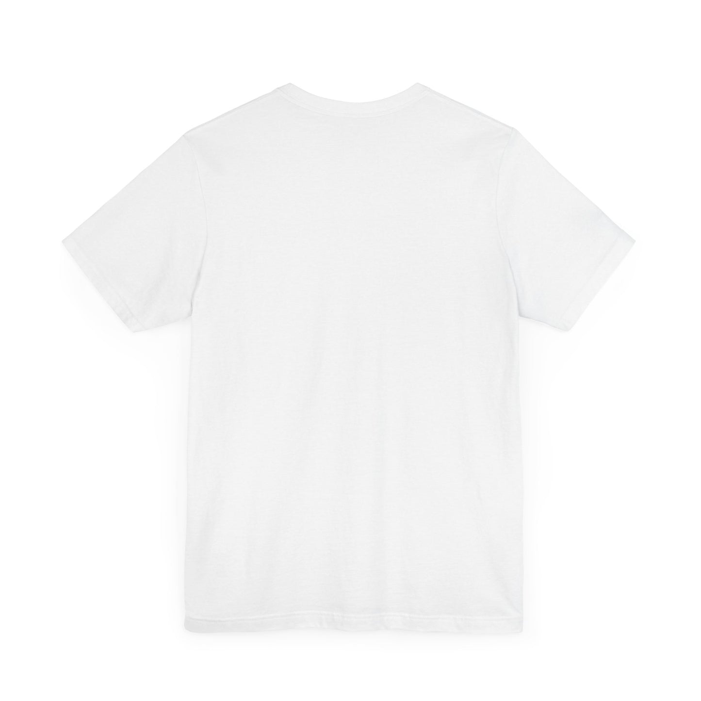 Solid White Blend. Unisex Jersey Short Sleeve Tee