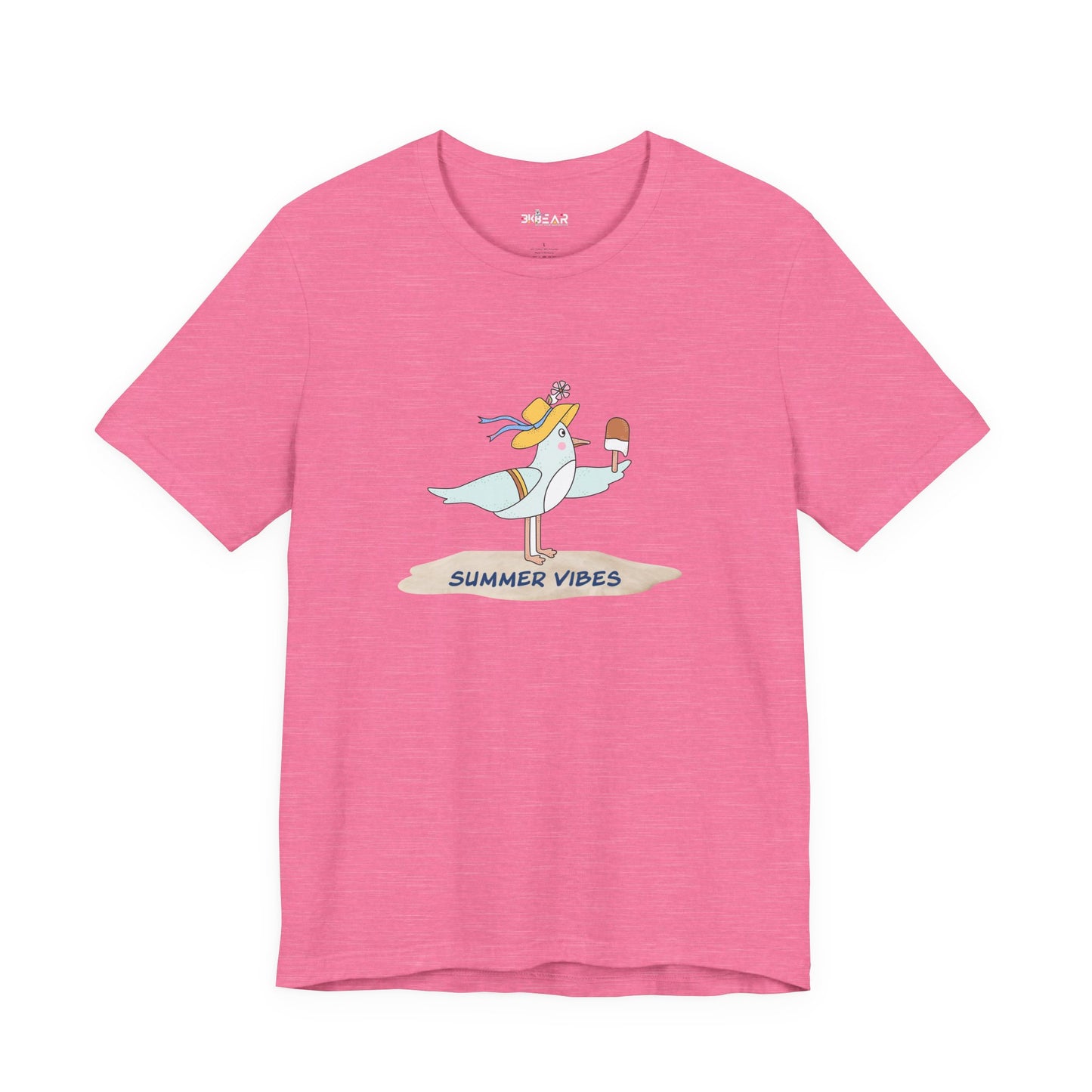 Regal Seagull Summer Vibes. Unisex Jersey Short Sleeve Tee
