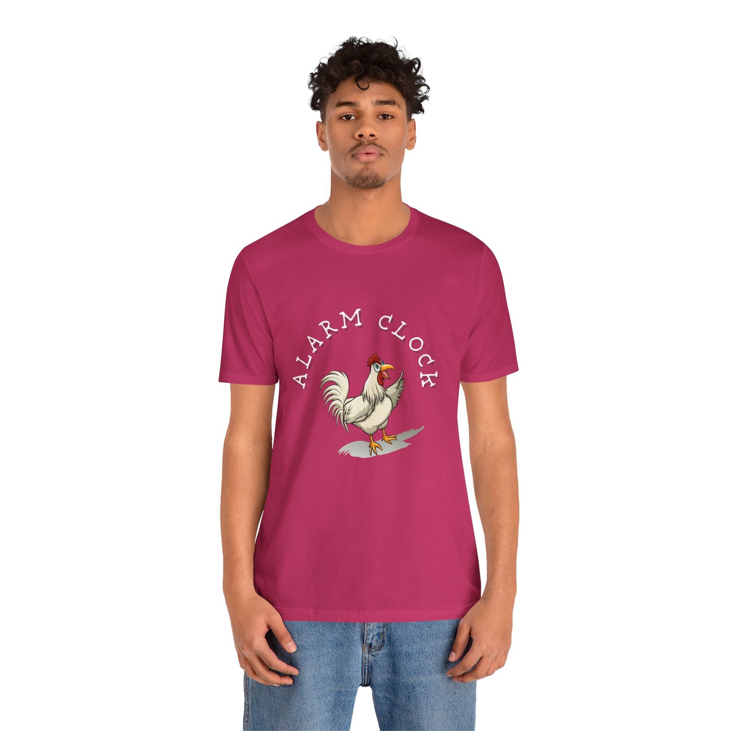 Alarm Clock. Unisex Jersey Short Sleeve Tee