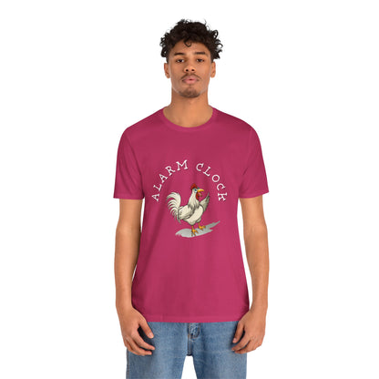 Alarm Clock. Unisex Jersey Short Sleeve Tee