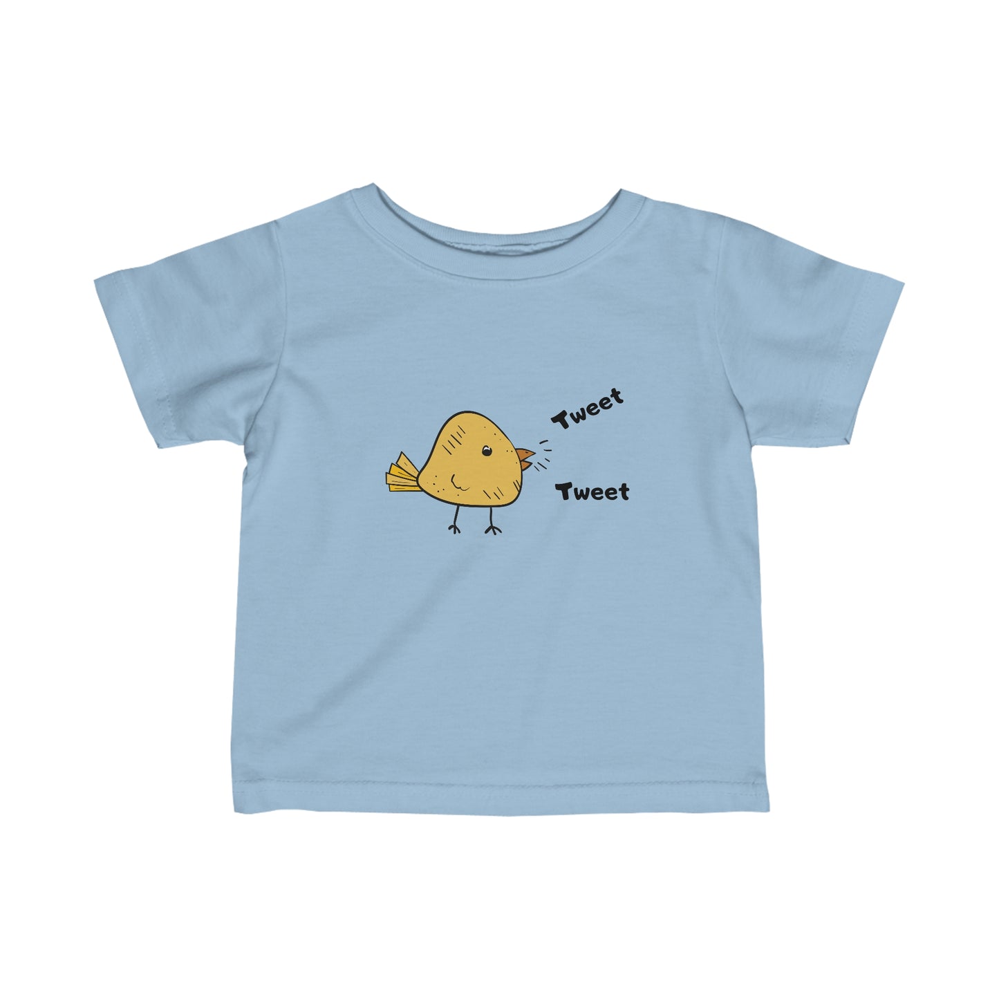 Tweet. Tweet. Infant Fine Jersey Tee