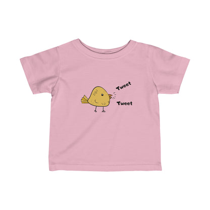 Tweet. Tweet. Infant Fine Jersey Tee