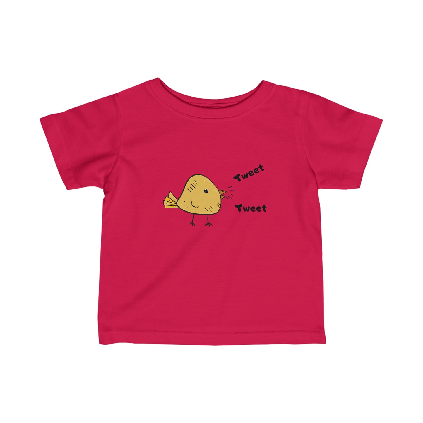 Tweet. Tweet. Infant Fine Jersey Tee