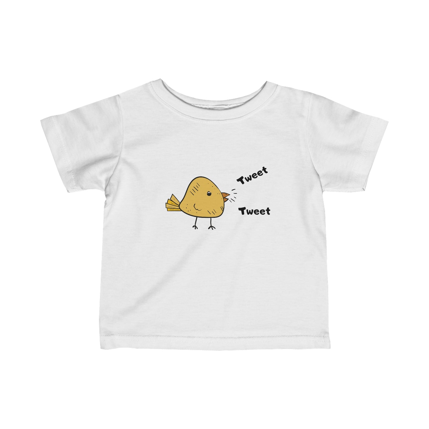 Tweet. Tweet. Infant Fine Jersey Tee