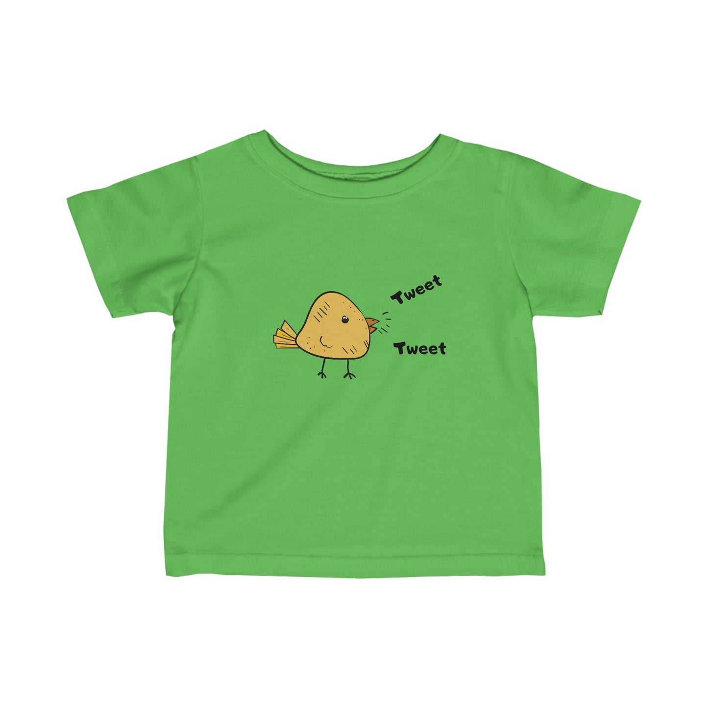 Tweet. Tweet. Infant Fine Jersey Tee