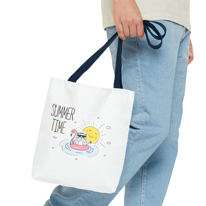 Summer Time Cat. Tote Bag (AOP)