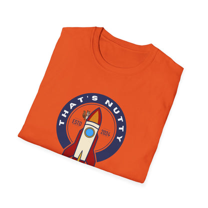 That’s Nutty On A Rocket Ship – Unisex Softstyle Rocket Ship Graphic Tee