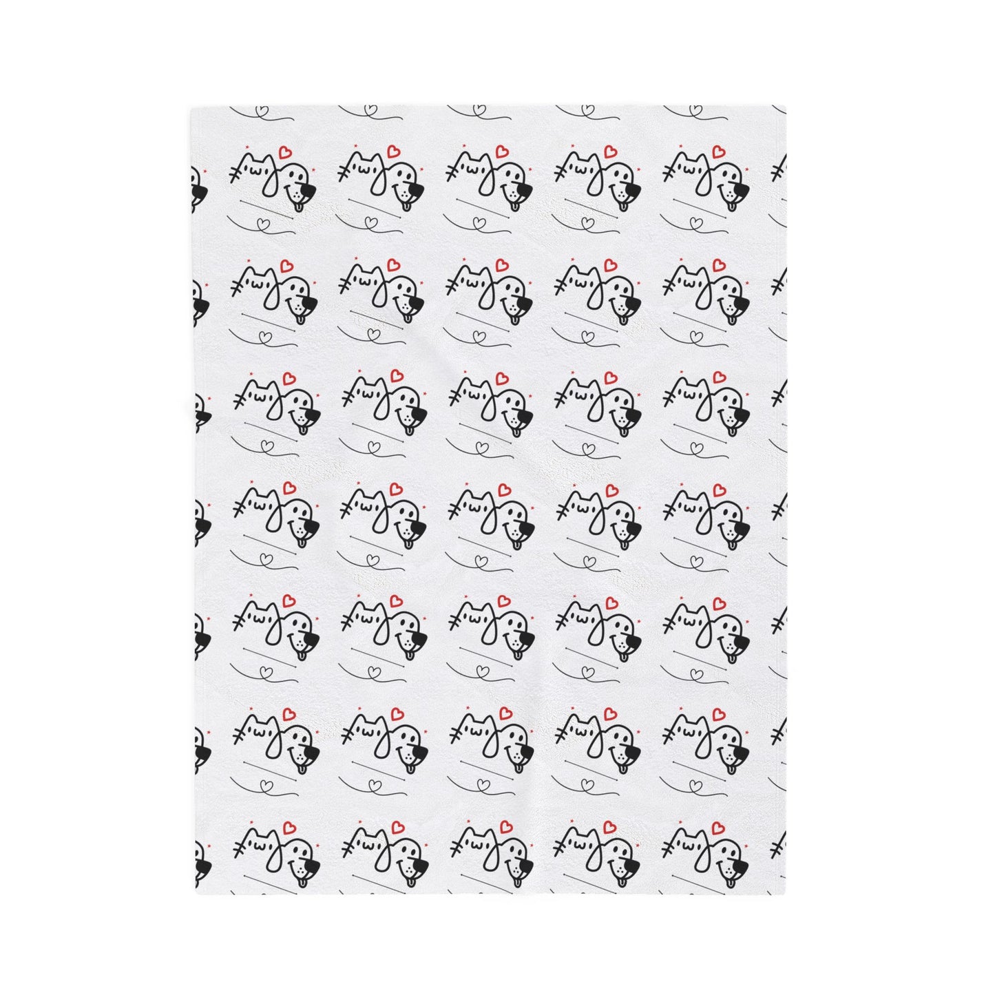 Puppy Love. Plush Blanket