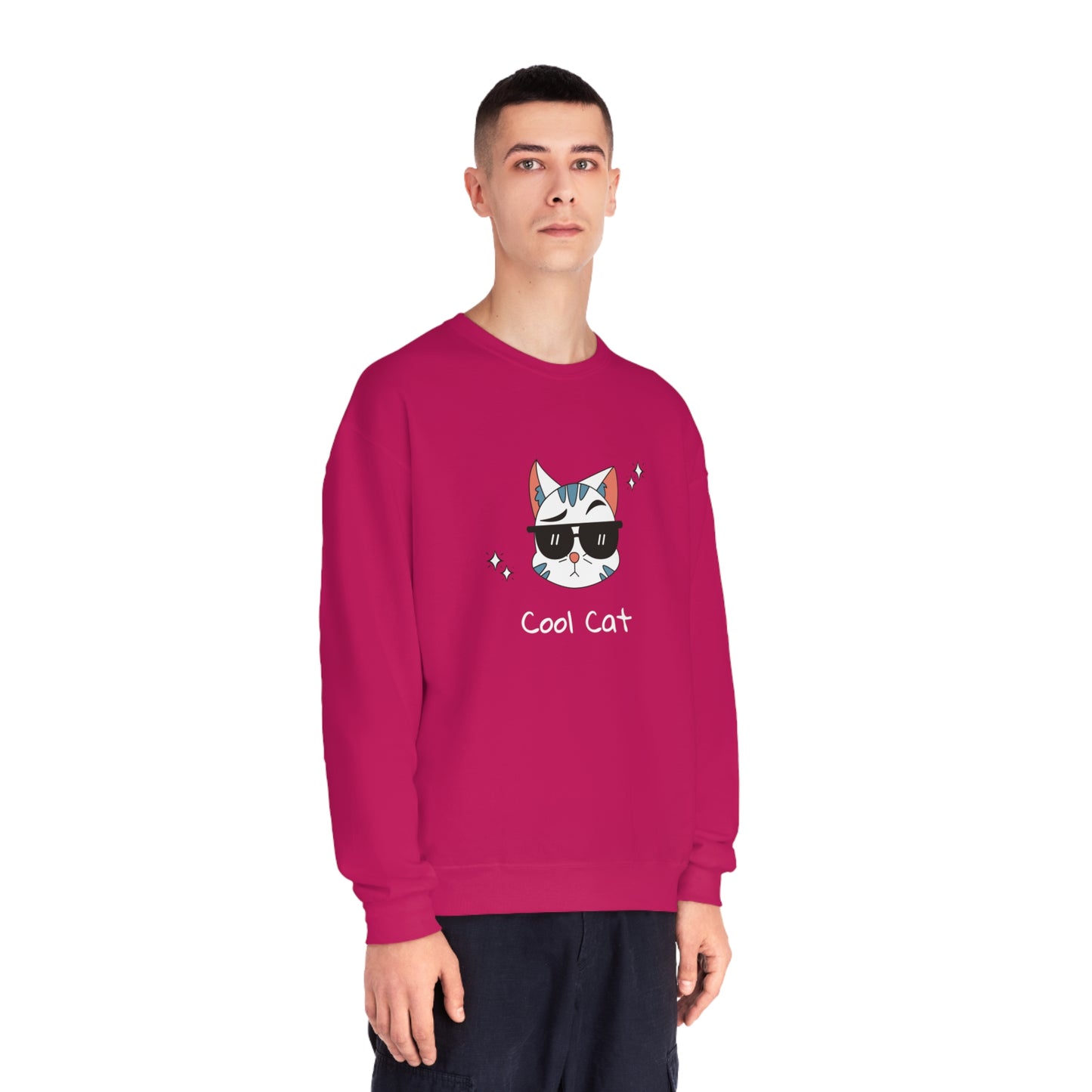 Coco The Coolest Cat I Know. Unisex NuBlend® Crewneck Sweatshirt