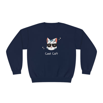 Coco The Coolest Cat I Know. Unisex NuBlend® Crewneck Sweatshirt