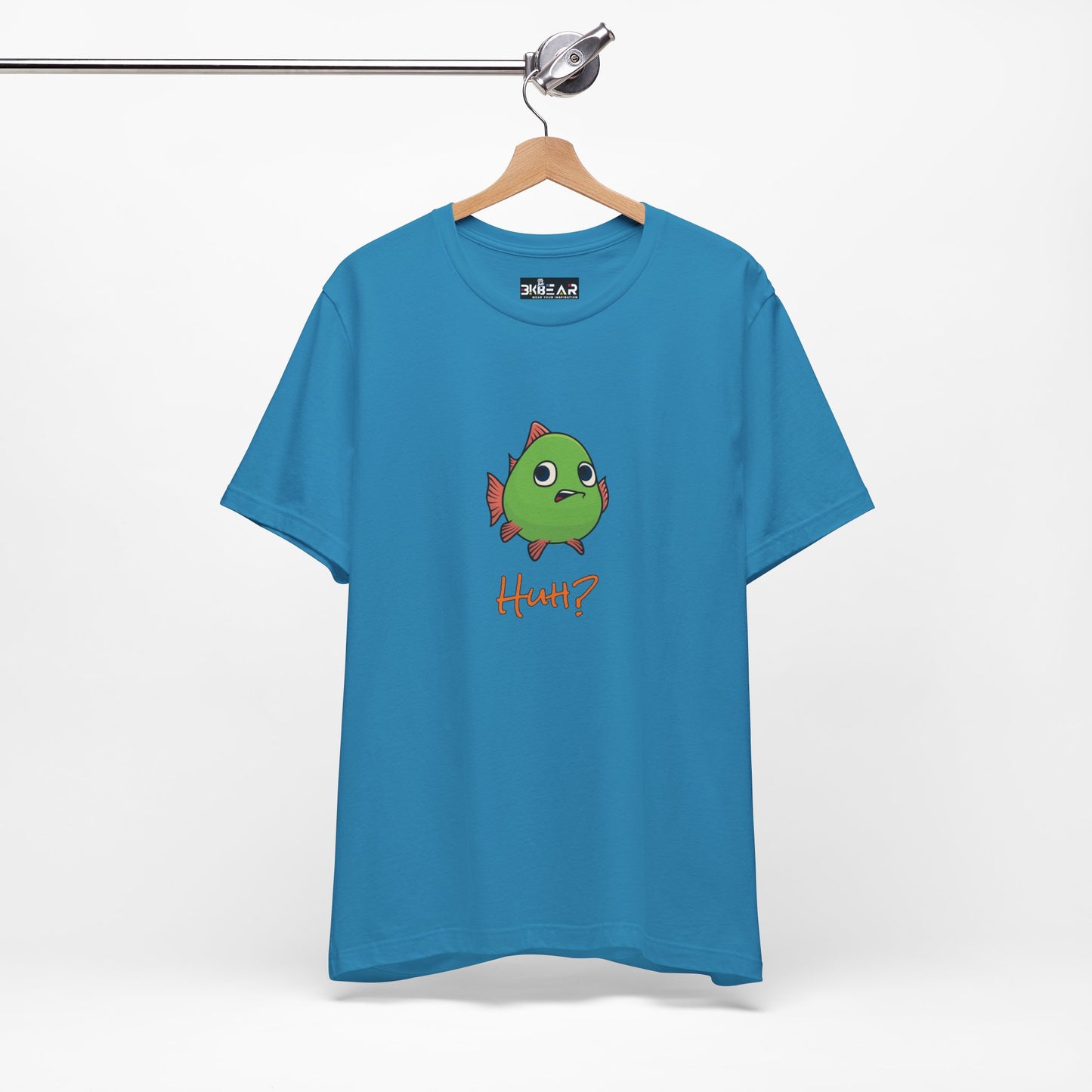 Fish In Total Disbelief. Unisex Jersey Short Sleeve Tee