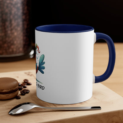 Singing Bird.  Accent Coffee Mug, 11oz