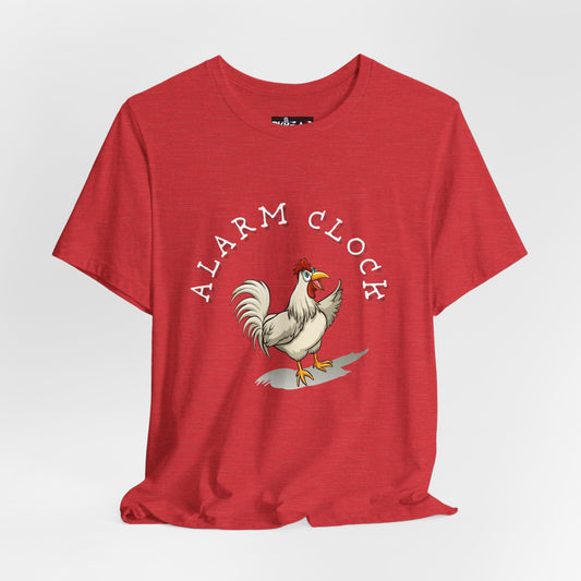 Alarm Clock. Unisex Jersey Short Sleeve Tee