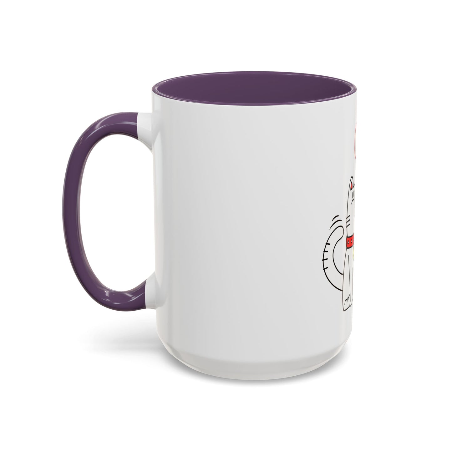 Oliver Says More Cats Is The Answer. Accent Coffee Mug, 11oz