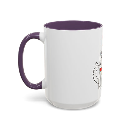 Oliver Says More Cats Is The Answer. Accent Coffee Mug, 11oz