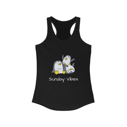 Sunday Vibes. Women's Ideal Racerback Tank
