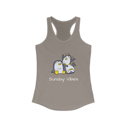 Sunday Vibes. Women's Ideal Racerback Tank