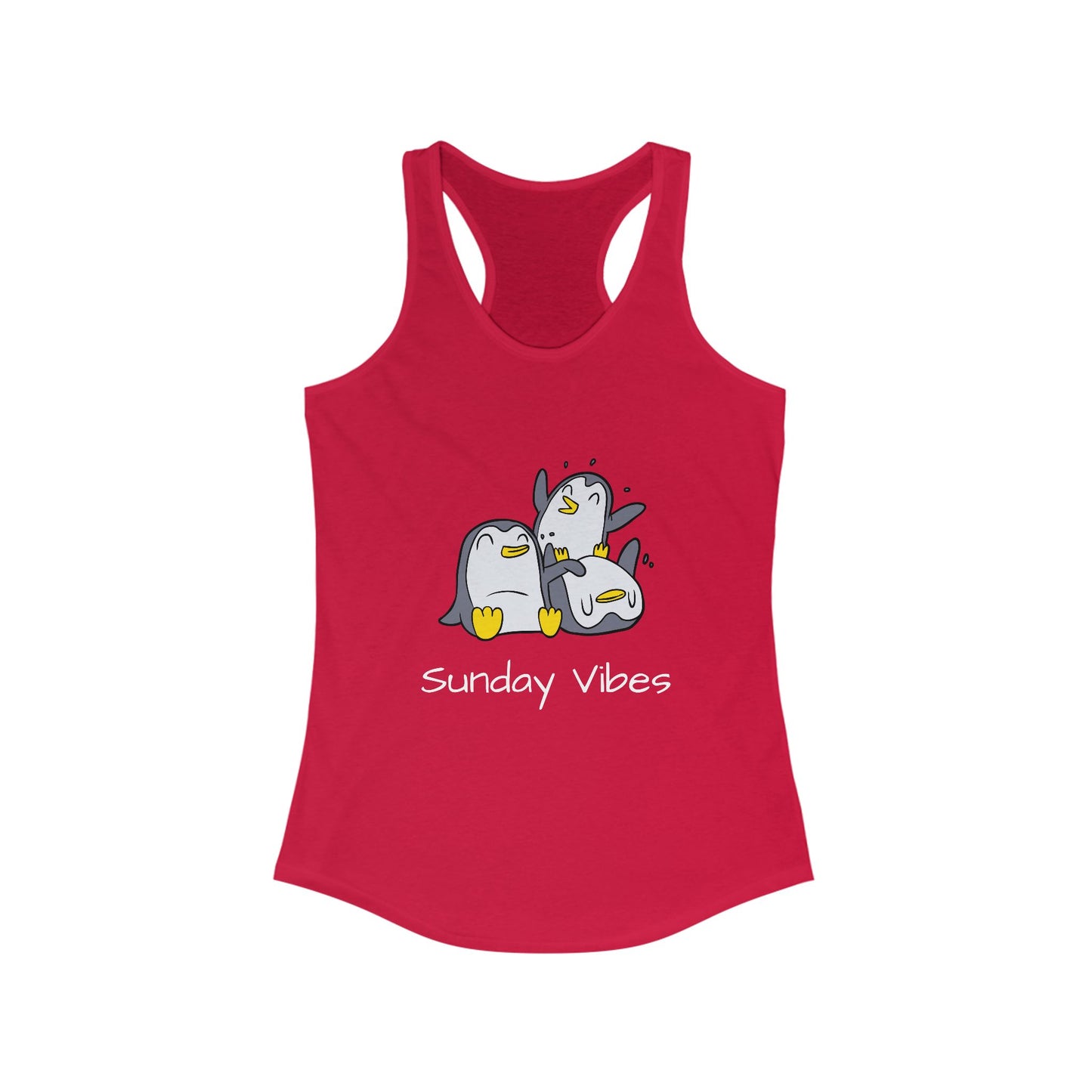 Sunday Vibes. Women's Ideal Racerback Tank